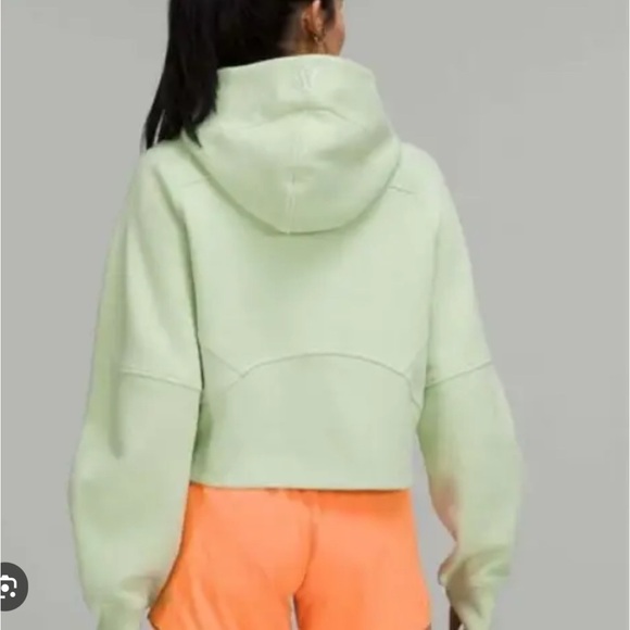 Lululemon Oversized Scuba Half Zip Mint Green Size XS/S - Picture 6 of 10